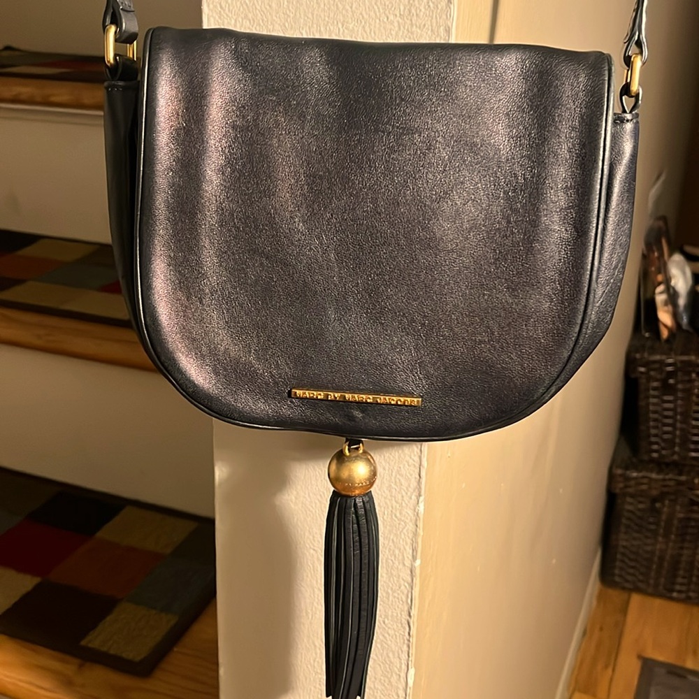 Marc by Marc Jacobs black crossbody bag.